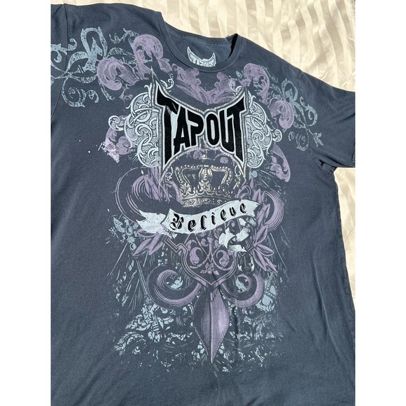 Vintage Tapout Grunge Tee Rare - Picture 4 of 5